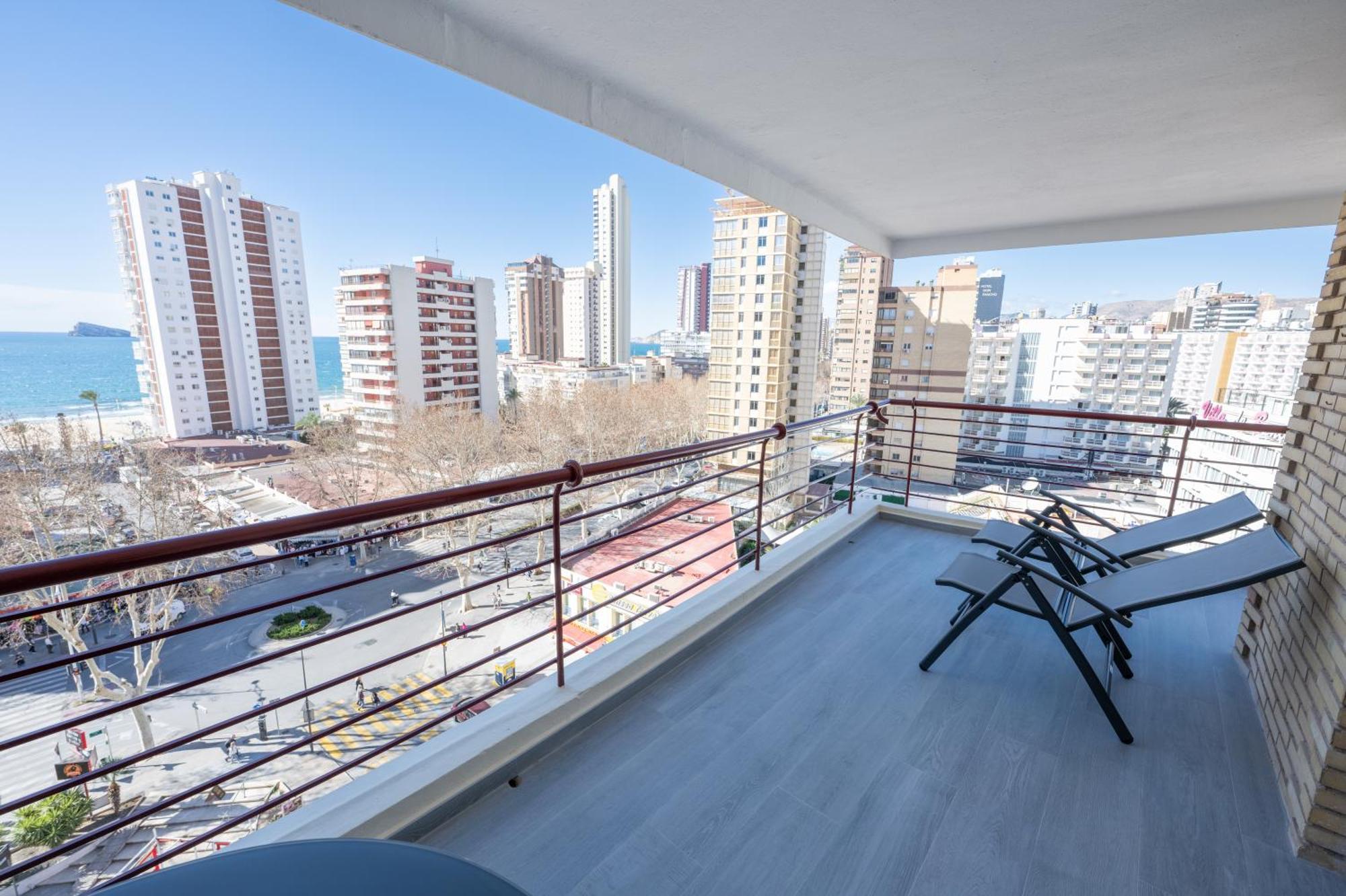 Appartement Con Terraza A 1 Minuto De La Playa Benidorm